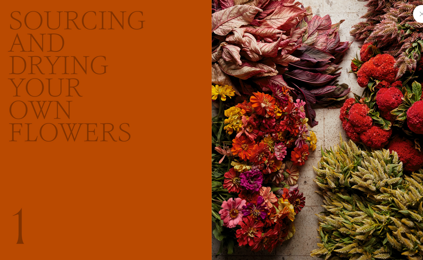 Designing with Dried Flowers, Hardcover Book