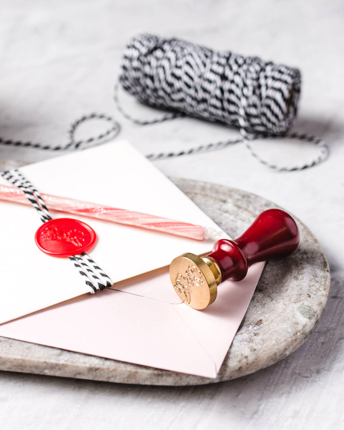 Wax Seal Stamp and Wax Stick Set