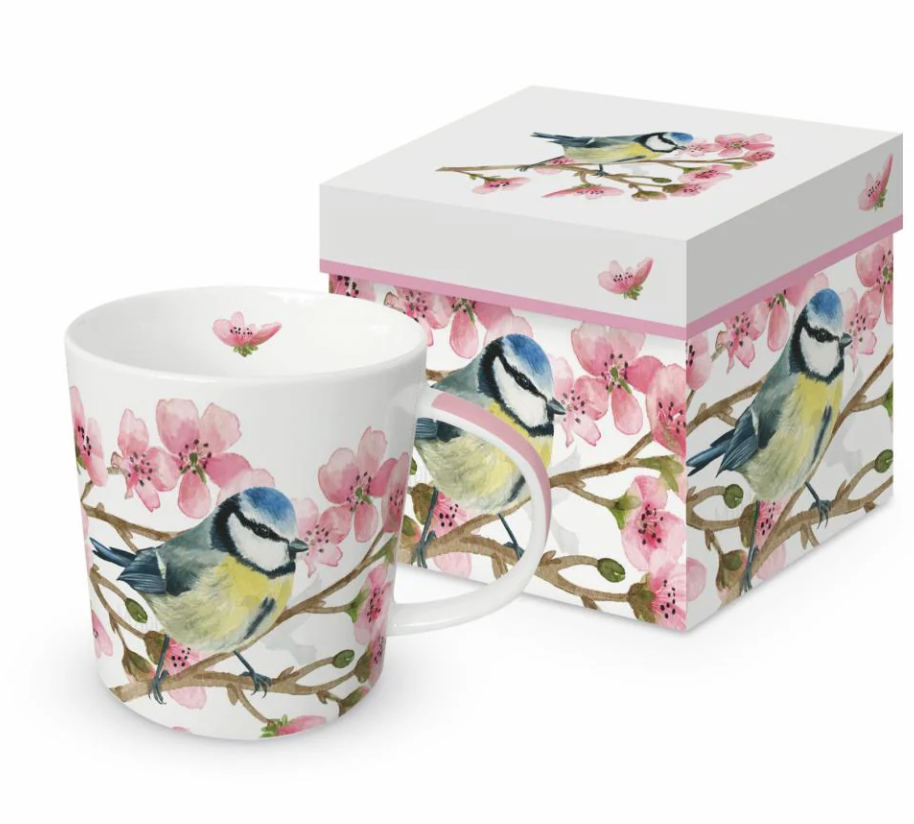 Oiseau Printemps Giftbox Mug
