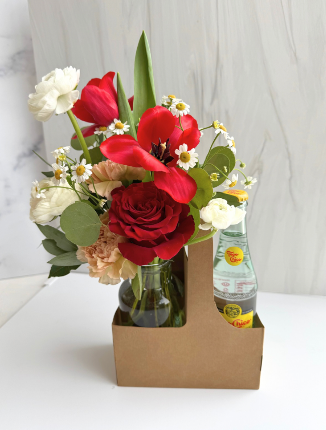 Petal Pop Drink Carrier