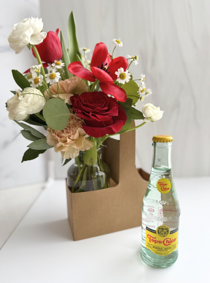 Petal Pop Drink Carrier