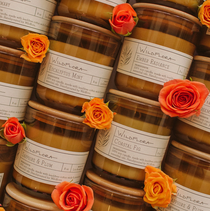 WildFlora Candles, Variety Scents