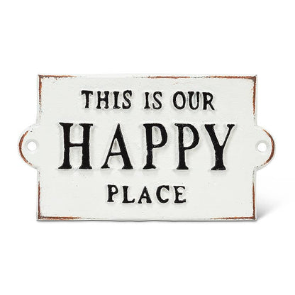 Happy Place Sign