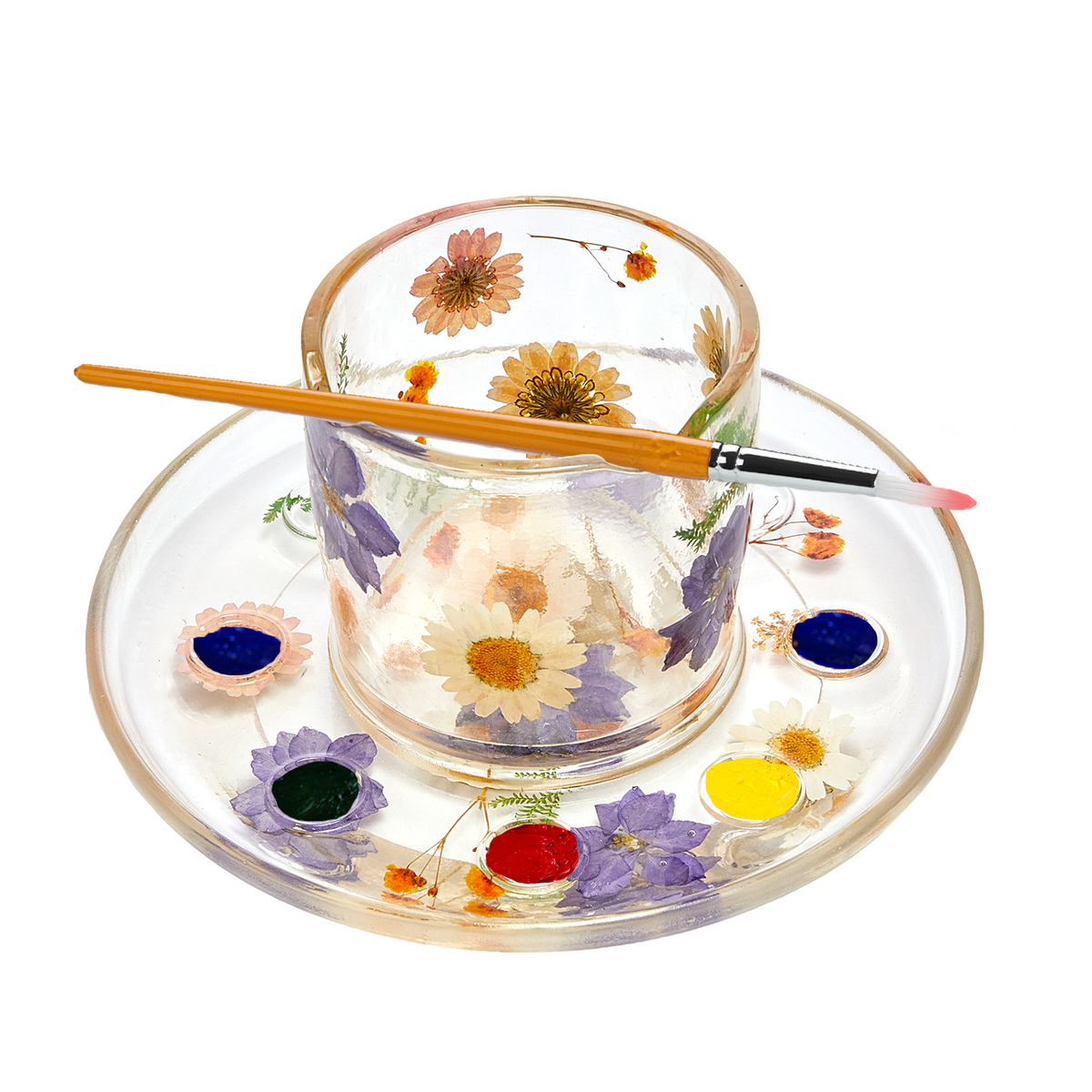 Painter's Cup & Palette Set