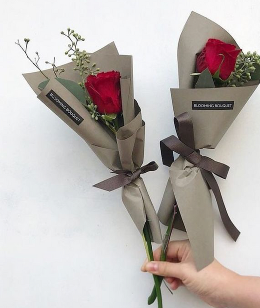 Single Rose Wraps
