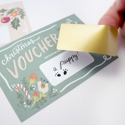 Scratch-Off Vouchers - Christmas