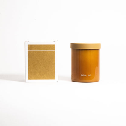 The Beekeeper - Honey + Clover - 8oz Glass Candle