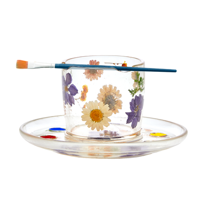 Painter's Cup & Palette Set