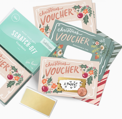 Scratch-Off Vouchers - Christmas