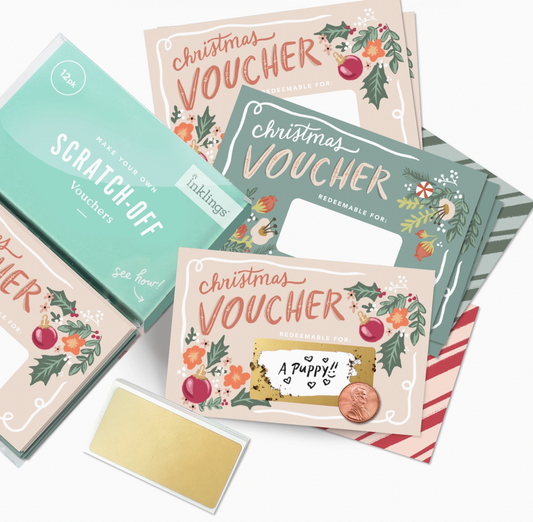 Scratch-Off Vouchers - Christmas