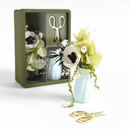 Bloom Box – Green Floral Miniature Gift Set